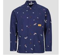 Service Works Over Shirts Paisley Front of House Jacket in Blue EU M