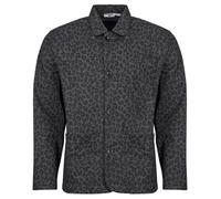 Service Works Over Shirts Patterned Easy Chef Shirt in Black EU L