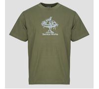 Service Works T shirt FRUIT BOWL TEE in Kaki US L
