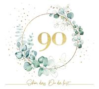 Serviettenshop 20 x 3-Ply Eucalyptus Green Disposable Napkins, 33 x 33 cm, Table Decoration with Saying, Paper Napkins for Decoupage and Decoupage Technique, 20 Count