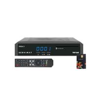 Servimat Vega 3 Full HD Satellite TV Receiver + TNTSAT V6 Astra 19.2E Access Card