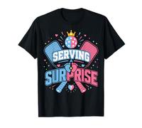 Serving A Surprise Pickleball Gender Reveal T-Shirt