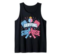Serving A Surprise Pickleball Gender Reveal Tank Top