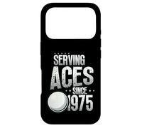 Serving Aces Since 1975 Table Tennis Lover 50th Birthday Case for iPhone 17 Pro