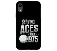 Serving Aces Since 1975 Table Tennis Lover 50th Birthday Case for iPhone XR