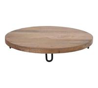 SERVING BOARD Round MANGO WOOD