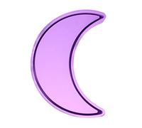 Serving Borad Crystal Epoxy Mold Cup Mat Crystal Mold Moon Shaped Tray Silicone Fruit Plate Casting Resin Kits for Beginners Coasters