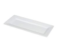 serving dish white 28,5 x 13,5 x 2 cm