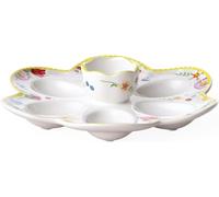 Villeroy & Boch - Spring Awakening Egg Plate 20 cm, Microwave Safe, Easter Decorations Home, Easter Gifts for Adults, Premium Porcelain