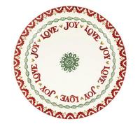 Serving Plate: 1 X 33Cm Emma Bridgewater Christmas Joy Plate, Ceramic