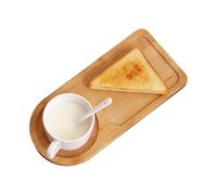Serving Plate For Food | Wooden Divided Presentation Plate With Compartments For Food Snacks And Snacks,Divided Serving Board | Snacks Seafood Fruit Starters Bread Cheese Family Gathering