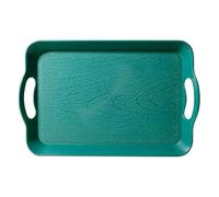 Serving Plates for Parties, Rectangular Aperitif Plate, Non-Slip Serving Plate with Handle for Brunch, Living Room, Picnic, Buffet, Wedding