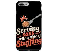 Serving Sass With a Side of Stuffing Thanksgiving Case for iPhone 7 Plus/8 Plus
