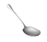 Serving Spoon - Stainless Steel, 10.04x2.8x1.57in Big Spoon Durable and Multi-Purpose | Large Serving Spoons, Buffet Spoons for Kitchen, Dining, Catering, Parties, and Home Use