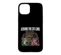 Serving The Cat Lord Funny Feline Royal Master Design Case for iPhone 15 Plus