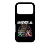 Serving The Cat Lord Funny Feline Royal Master Design Case for iPhone 17 Pro