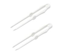 Serving Tongs, 2Pcs Chip Tongs Clip,Kitchen Tong Plastic Securely Grip Versatile Convenient Small Snack Tong for Home