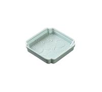 Serving Tray Ceramic Chinese Zen Snack Tray Exquisite Tea Table Dried Fruit Home Cake Decorative Trays(A,M)