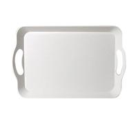 Serving Tray, Rectangular Tray for Appetizers - Tray with Handle for Family Aperitif Kitchen Living Room Picnic Brunch BBQ
