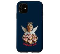 SERVING UP LOVE Valentine Cherub Angel Chef Baking Home Cook Case for iPhone 11