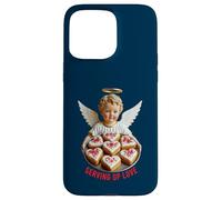 SERVING UP LOVE Valentine Cherub Angel Chef Baking Home Cook Case for iPhone 15 Pro Max