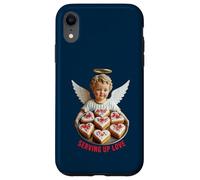 SERVING UP LOVE Valentine Cherub Angel Chef Baking Home Cook Case for iPhone XR