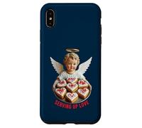 SERVING UP LOVE Valentine Cherub Angel Chef Baking Home Cook Case for iPhone XS Max