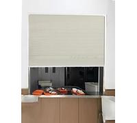 Serving Window Panle for Kitchen to Dining Room, Portable Retractable Honeycomb Pass Through Door with Aluminum Frame for Hotel/Counters(W80xH60cm)