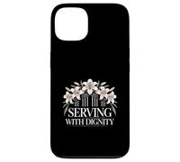 Serving With Dignity Nurse Healthcare Pride Case for iPhone 13