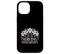 Serving With Dignity Nurse Healthcare Pride Case for iPhone 14