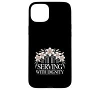 Serving With Dignity Nurse Healthcare Pride Case for iPhone 15 Plus