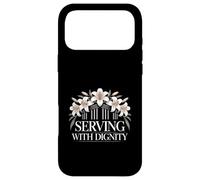Serving With Dignity Nurse Healthcare Pride Case for iPhone 17 Pro Max