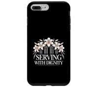 Serving With Dignity Nurse Healthcare Pride Case for iPhone 7 Plus/8 Plus