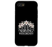 Serving With Dignity Nurse Healthcare Pride Case for iPhone SE (2020) / 7/8