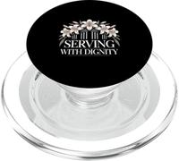 Serving With Dignity Nurse Healthcare Pride PopSockets PopGrip for MagSafe