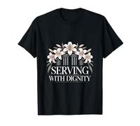 Serving with Dignity Nurse Healthcare Pride T-Shirt