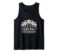 Serving with Dignity Nurse Healthcare Pride Tank Top