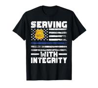 Serving With Integrity Police T-Shirt