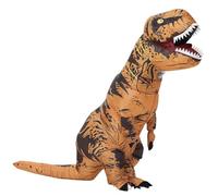 Servllcell Inflatable Dinosaur Costume for Teens,Halloween Costumes T Rex Blow Up Costumes for Boys Girls,Funny Cosplay Party