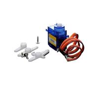 Servo electronic starter 9g Servo with Gear 4.8V-6V 1.6-1.8kg/cm, Compatible for RC Robot Helicopter Airplane Boat Control ICXLPMC