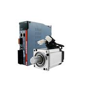 Servo motor 200W 400W 600W with servo driver LC10E and 3M high soft cable for CNC kit(200w 17bit absolute)