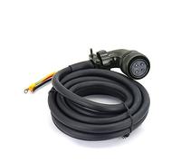 Servo Motor Absolute value Encoder Cable JZSP-CVP07-03-E power Cable JZSP-UVA102-05-E Fit For Yaskawa SGMGH GV 7G (Color : Power Cable, Size : 5M)