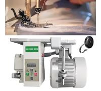 Servo Motor Sewing Machine AC110V, 750w 1HP Industrial Brushless Sewing Machine Motor with Pure Copper Coils, Energy Saving Mute (White, 750W)