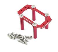 Servo Mount Set Aluminum ARA320574 for Arrma Kraton 6S Typhon 6S Outcast 6S Notorious Mojave Talion Fireteam Upgrade Parts (Red)
