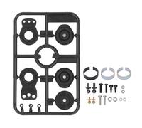 Servo Saver Set for XV02 XV01 RC Models Lightweight Plastic Steering Arm Mount (Black)