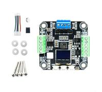 SERVO42D 42 Closed-Loop Stepper Motor Driver with FOC Vector Control, RS485/CAN Communication, Magnetic Encoder, 1-256 Microsteps, Aluminum Alloy Housing