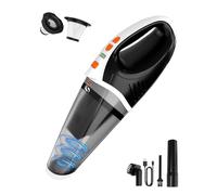 SERVOMASTER Handheld Vacuum Cleaner, Car Vacuum Cleaner Cordless Powerful, Portable Lightweight Hand Held Vacuums with LED Light, Mini Handheld Vacuums for Car Home Office Pet