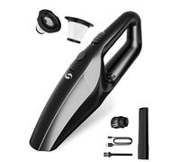 SERVOMASTER Handheld Vacuum Cleaner Cordless, Portable Mini Car Vacuum | Rechargeable Hand Vacuum Cleaner with HEPA Filter, for Car Accessories, Home, Office, Pet Hair Cleaning, Black