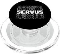 Servus greeting in Bavaria, Austria, South Tyrol PopSockets PopGrip for MagSafe