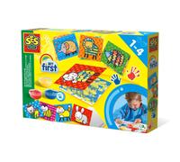 Ses Creative Children's My First Fingerpaint Cards Set 3 Paint Pots Unisex 14415